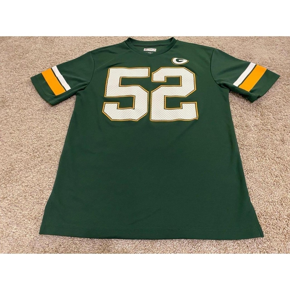 NFL Green Bay Packers WI Jersey 52 Matthews Medium Football Blockecore